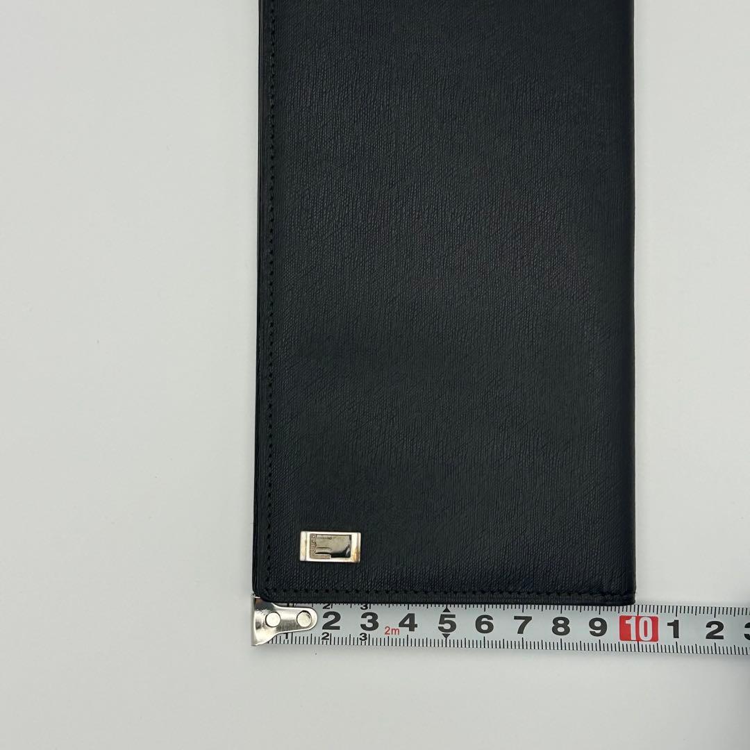 【即購入OK✨】ダンヒル　ブラックレザー 長財布
