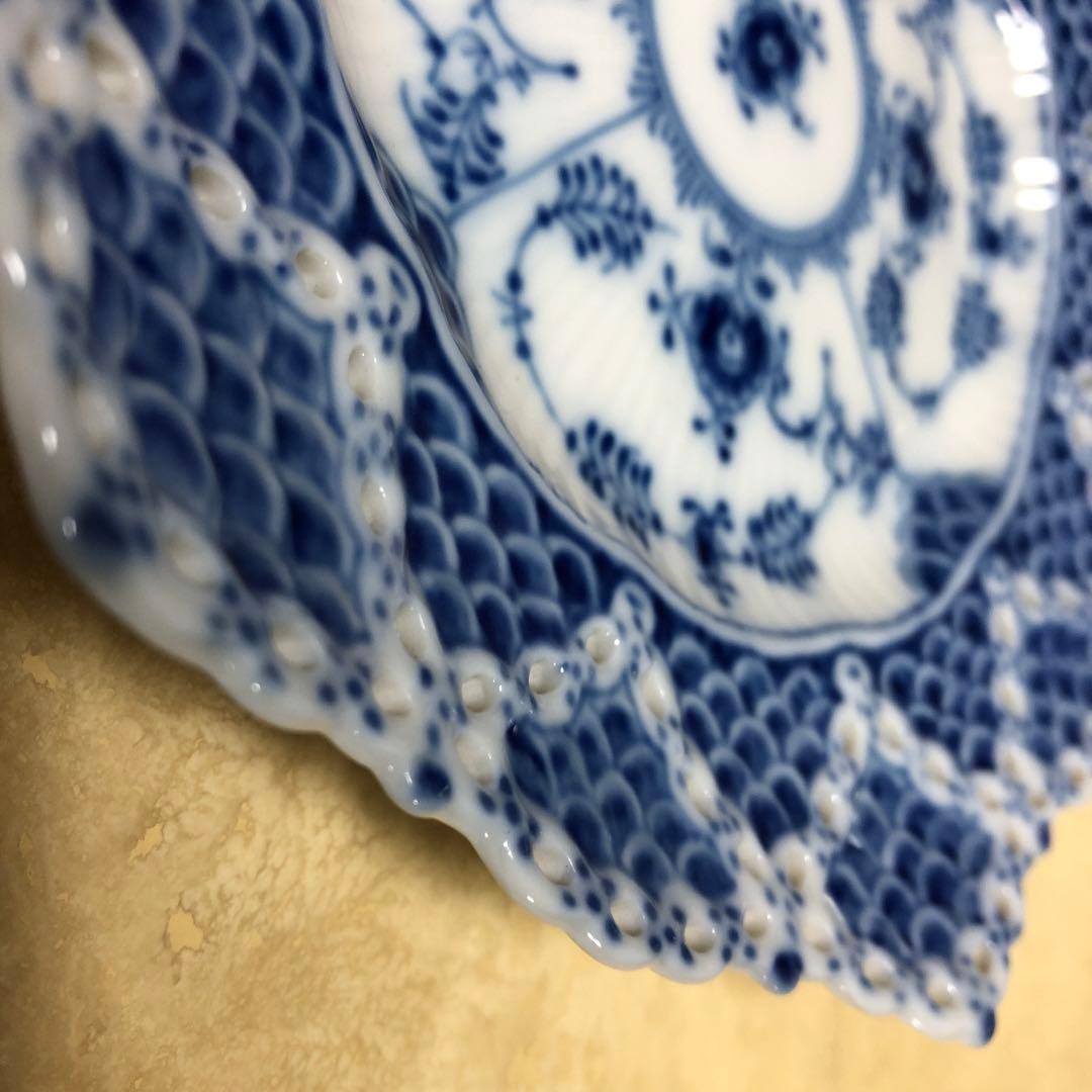 ロイヤルコペンハーゲン　ブルーブルーテッド フラレース 16cmプレート