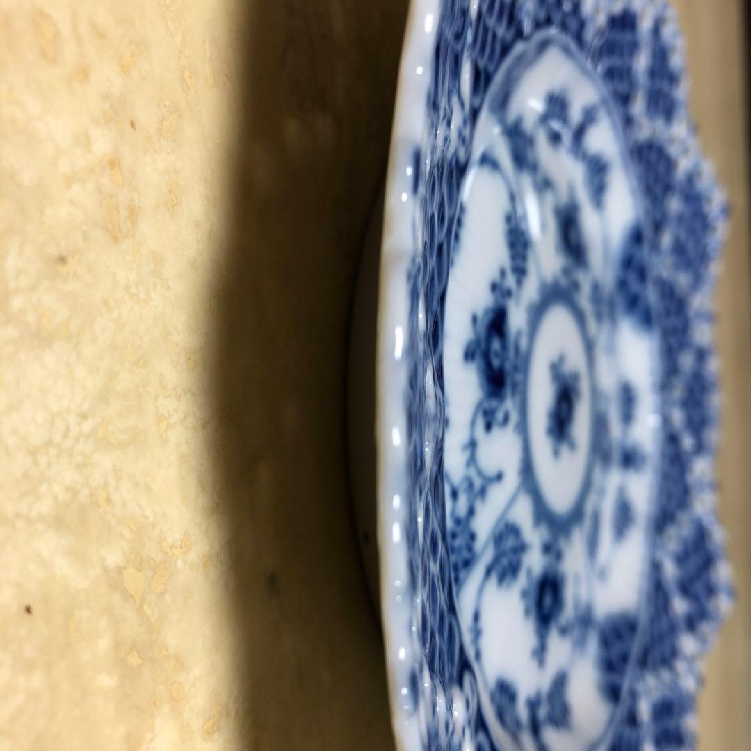 ロイヤルコペンハーゲン　ブルーブルーテッド フラレース 16cmプレート