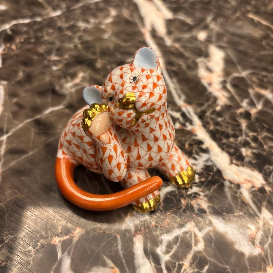 ヘレンド・フィギュリン 虎トラ