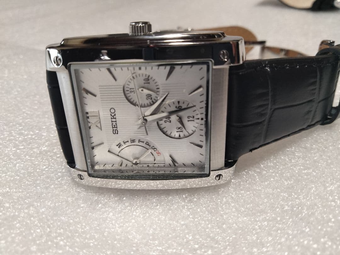 希少 未使用級 SEIKO セイコー レトログラード 5Y67-0AE0 タンク