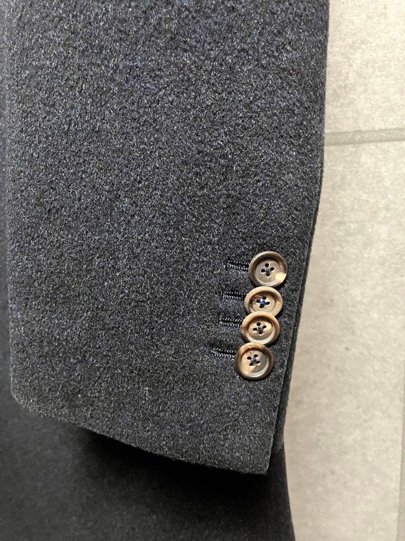 N*n様 美品　LARDINI ラルディーニ　ロロピアーナ　ネイビー チェスター