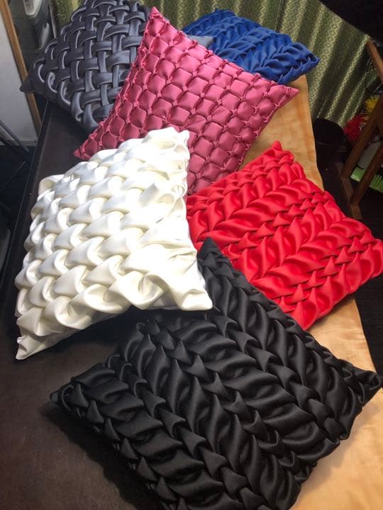 クッションカバー　【白】