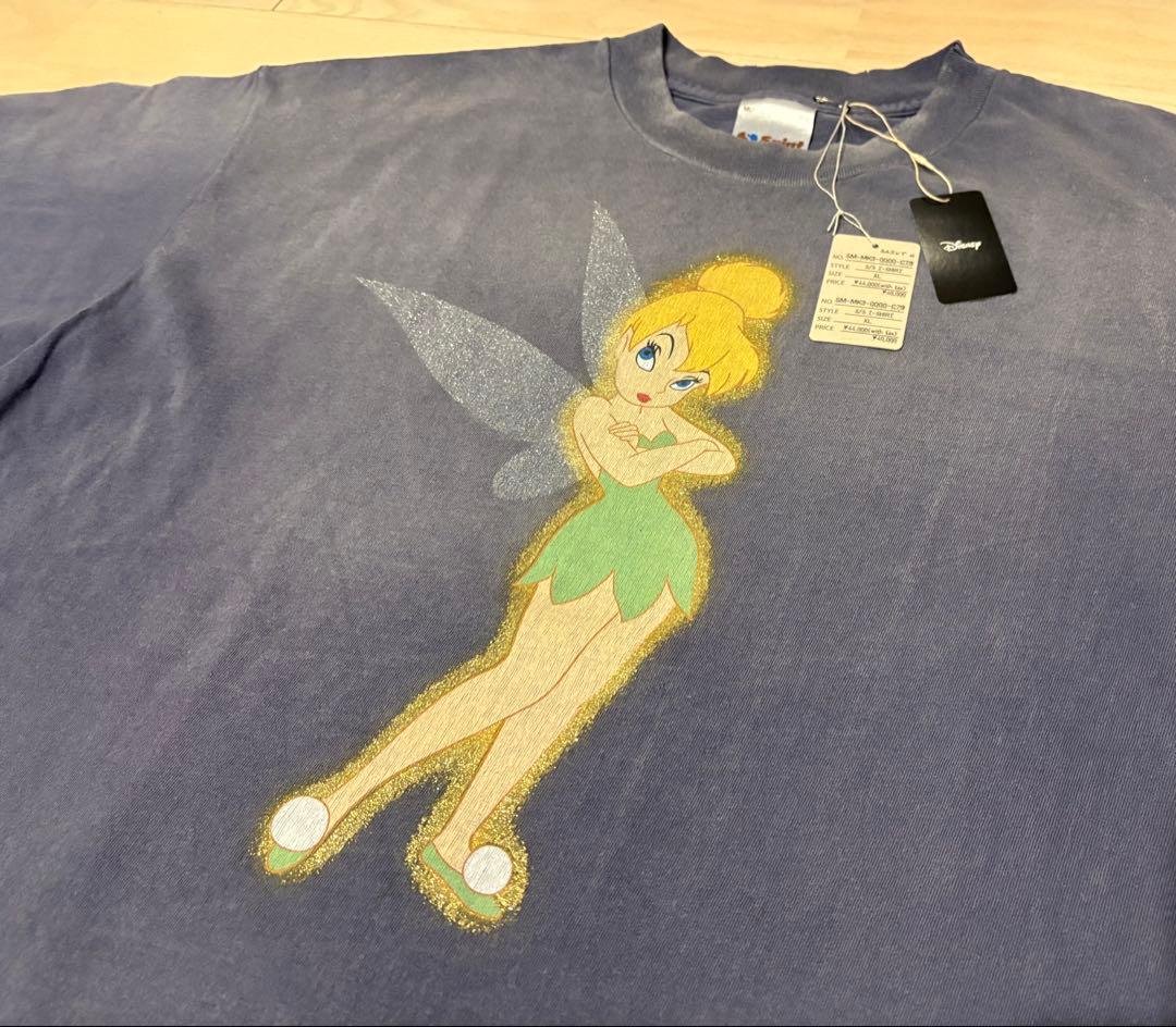 セントマイケル26SS新作DisneyコラボTINKER BELL TシャツXL