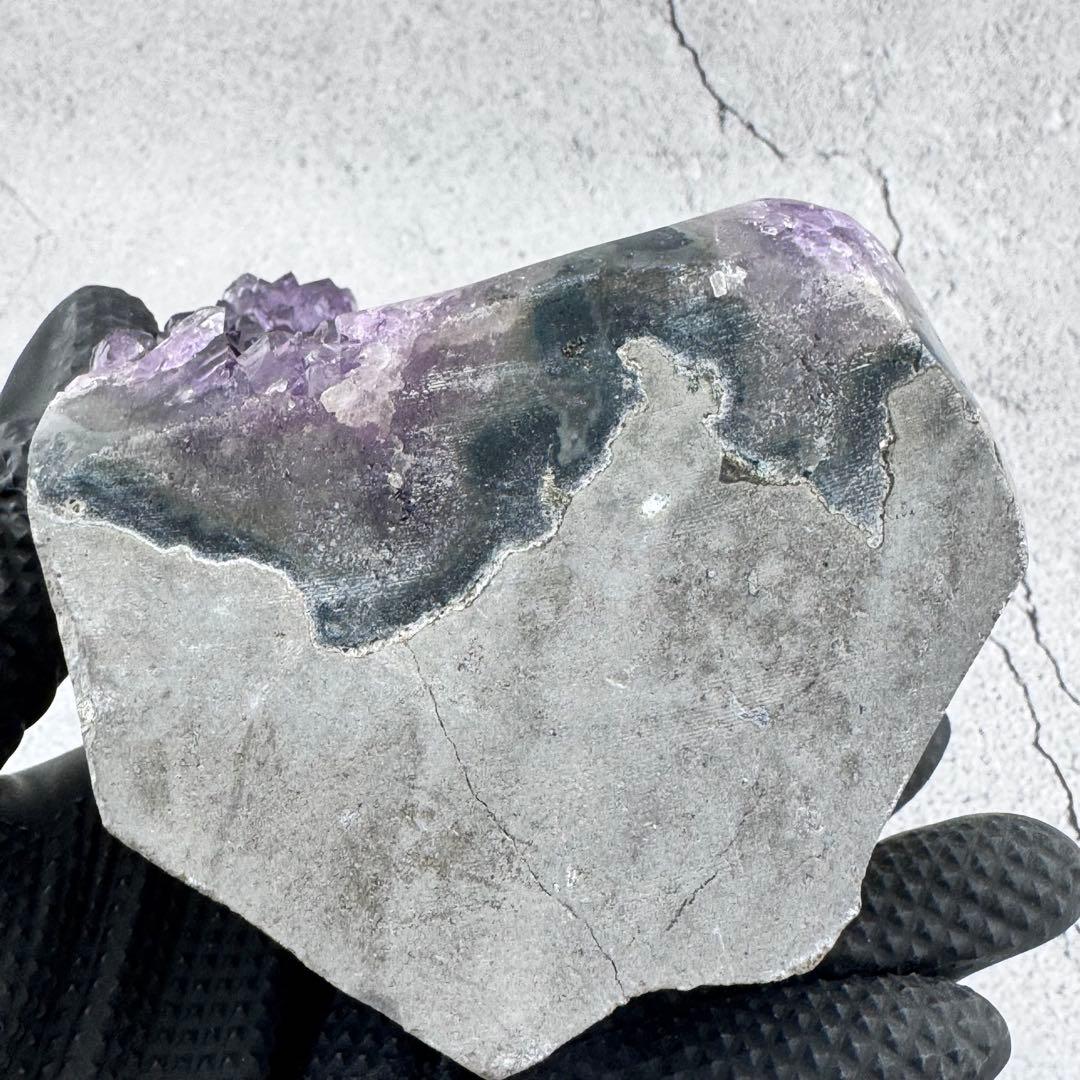 G-96アメジストクラスター ドーム 原石 天然石 パワーストーン　 インテリア