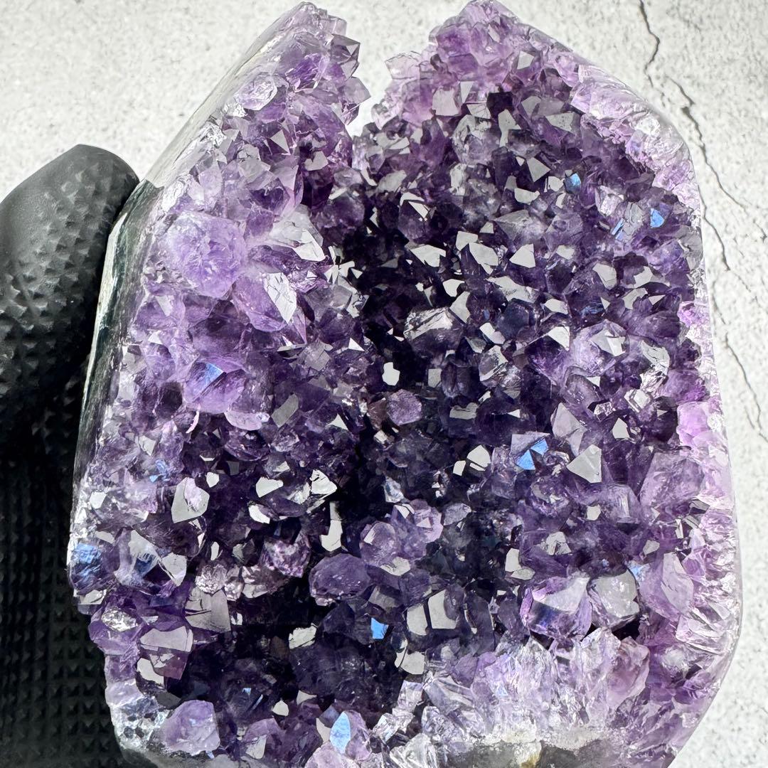 G-96アメジストクラスター ドーム 原石 天然石 パワーストーン　 インテリア