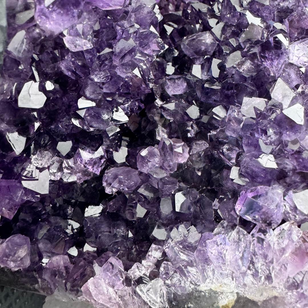 G-96アメジストクラスター ドーム 原石 天然石 パワーストーン　 インテリア