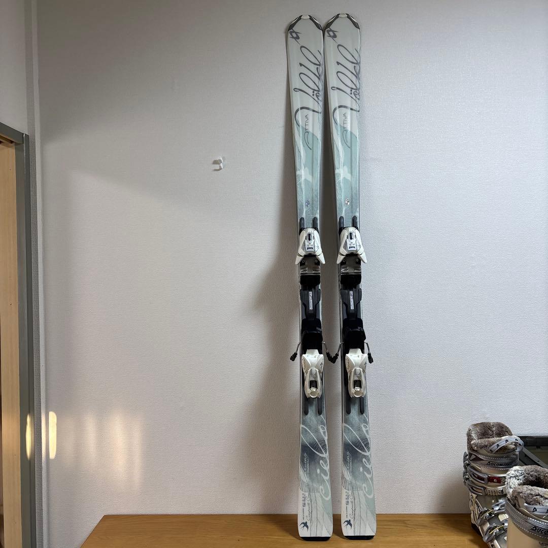 未使用　新品　レディーススキーセット　Volkl 156cm　24-24.5cm