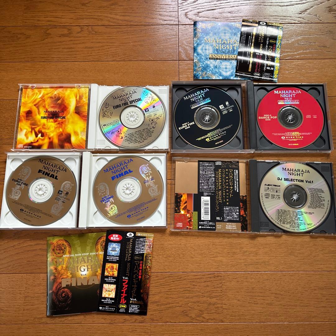 MAHARAJA NIGHT ディスコCD vol.1〜FINAL 22枚セット