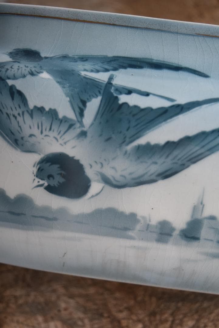 リュネビル　つばめのジャルディニエール　美品　フランスアンティーク