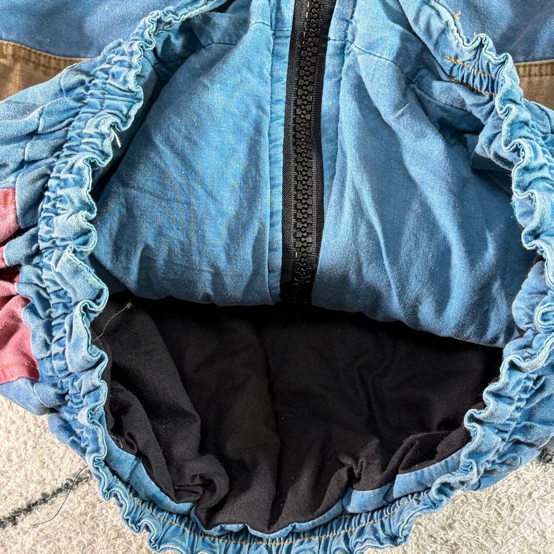 【90s】希少 ヴィンテージ ワークジャケット マルチカラー　短丈