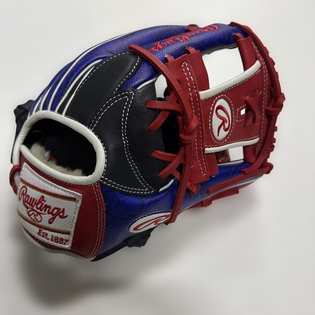 ローリングス 軟式用グラブ 内野手 東京シリーズ MLB ミニチュアグラブ付き