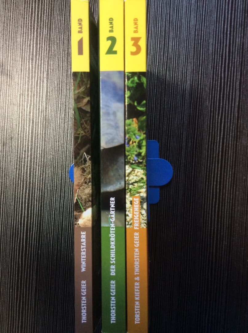 Thorsten Geier の亀本 BAND1,2,3 3冊 カラー写真 独語