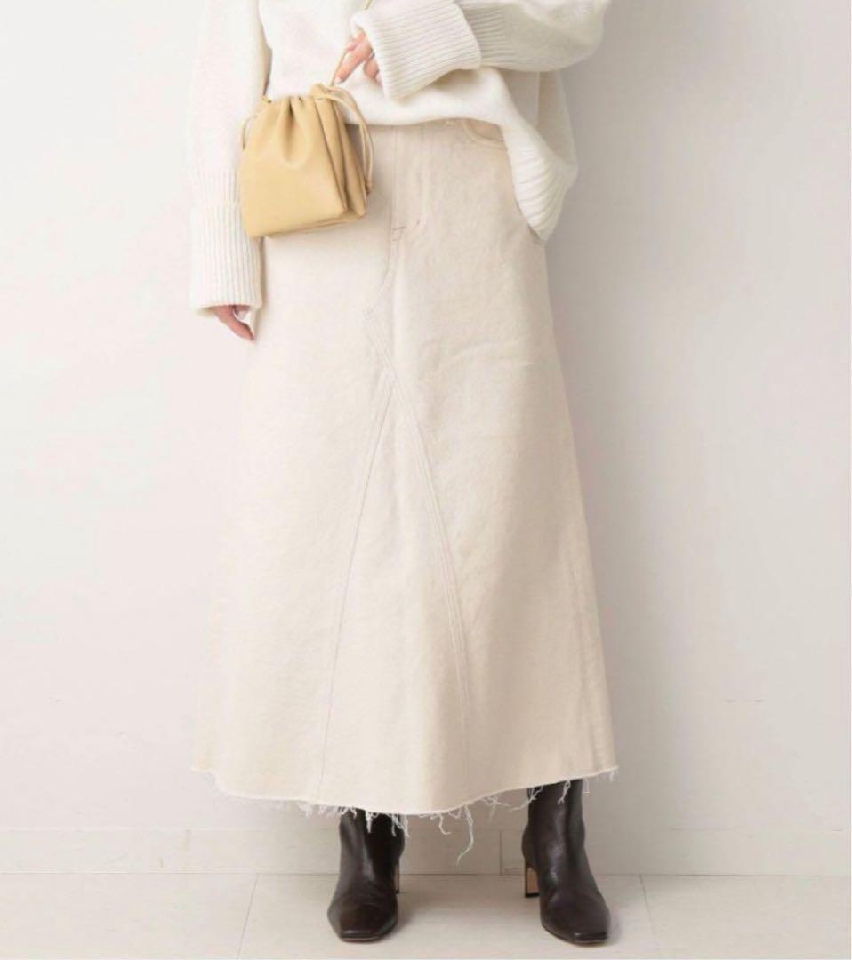 IENA 【YANUK/ヤヌーク】リメイクスカート　M