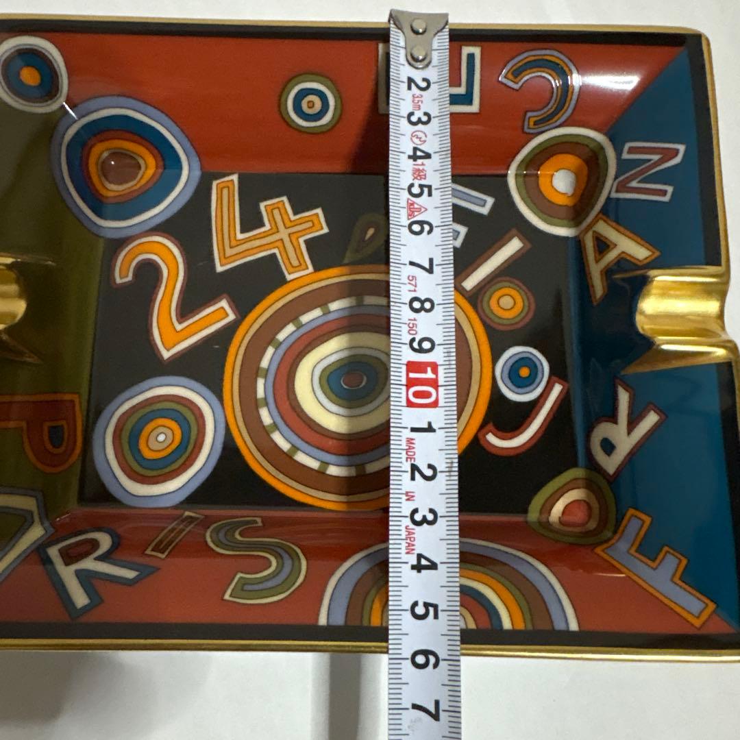 エルメス　HERMES アッシュトレイ　灰皿　皿　24 FLOOJ 陶器