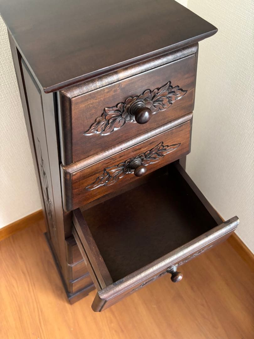 アンティーク　棚　チェスト　昭和レトロ