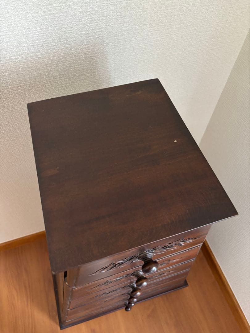 アンティーク　棚　チェスト　昭和レトロ