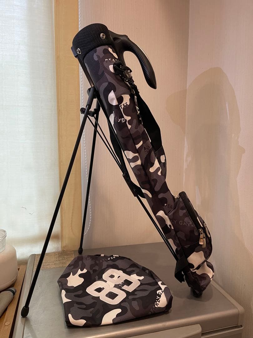 パーリーゲイツ PEARLYGATES バッグ セルフスタンド スマイル 迷彩