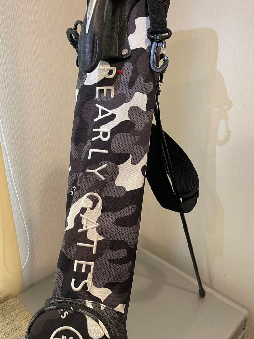 パーリーゲイツ PEARLYGATES バッグ セルフスタンド スマイル 迷彩