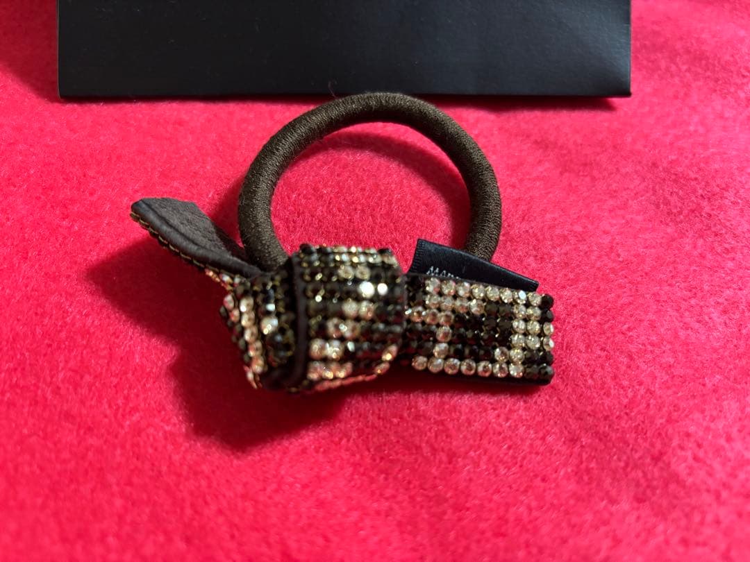 のあのあきぶん様2点ゴム交換acca ドレスポニー　ヘアゴム　カチューシャ　茶系