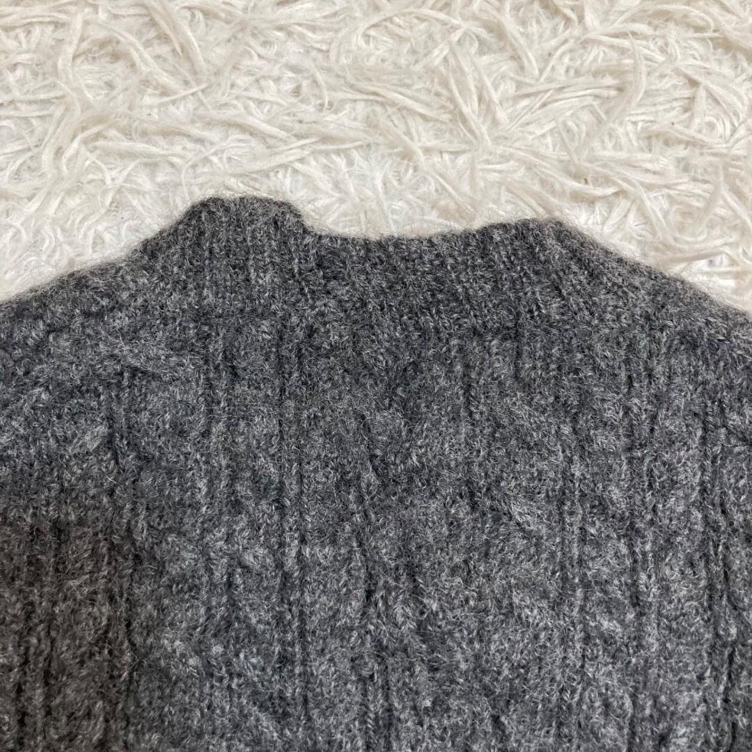 17228✨Y2K トリココムデギャルソン ウール縮絨 アシンメトリー ニット