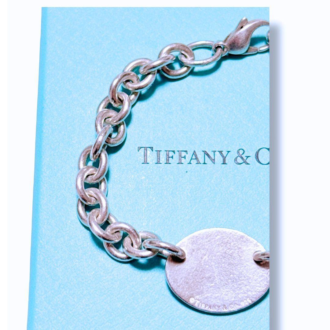 【美品】ティファニー オーバルタグ ブレスレット チェーン リターントゥ