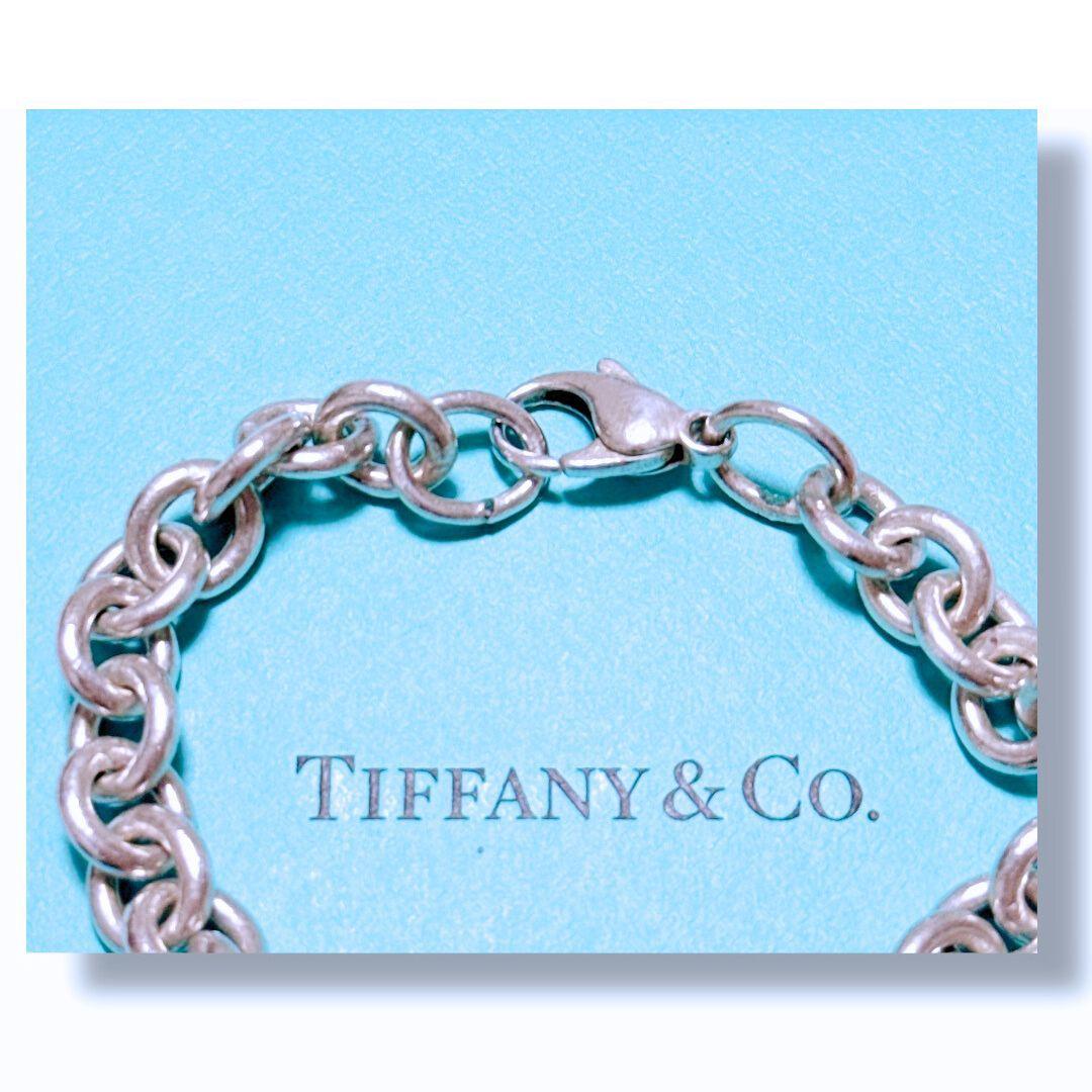 【美品】ティファニー オーバルタグ ブレスレット チェーン リターントゥ