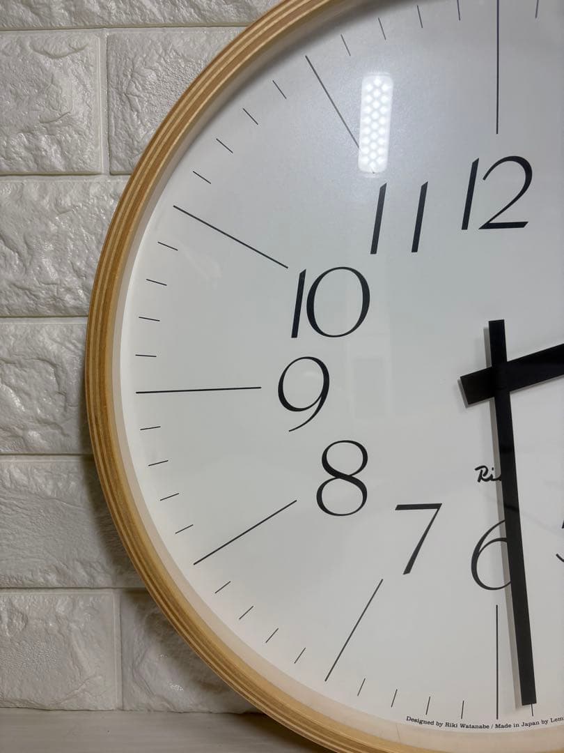 Lemnos レムノス RIKI CLOCK（リキ クロック）細字 サイズ大