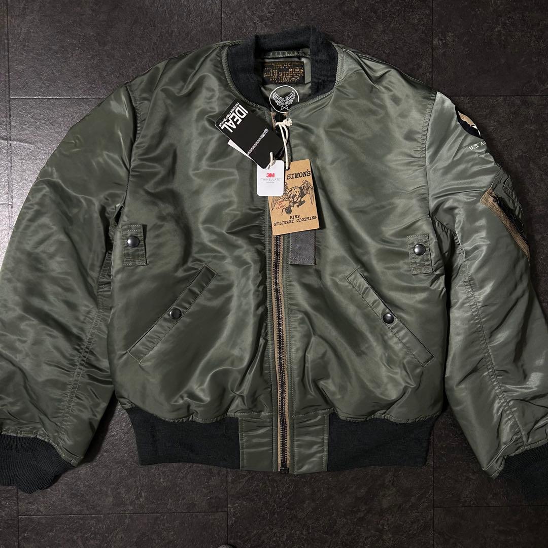 REAL SIMONS MIL-J-8279 初期型MA-1 改良復刻モデル