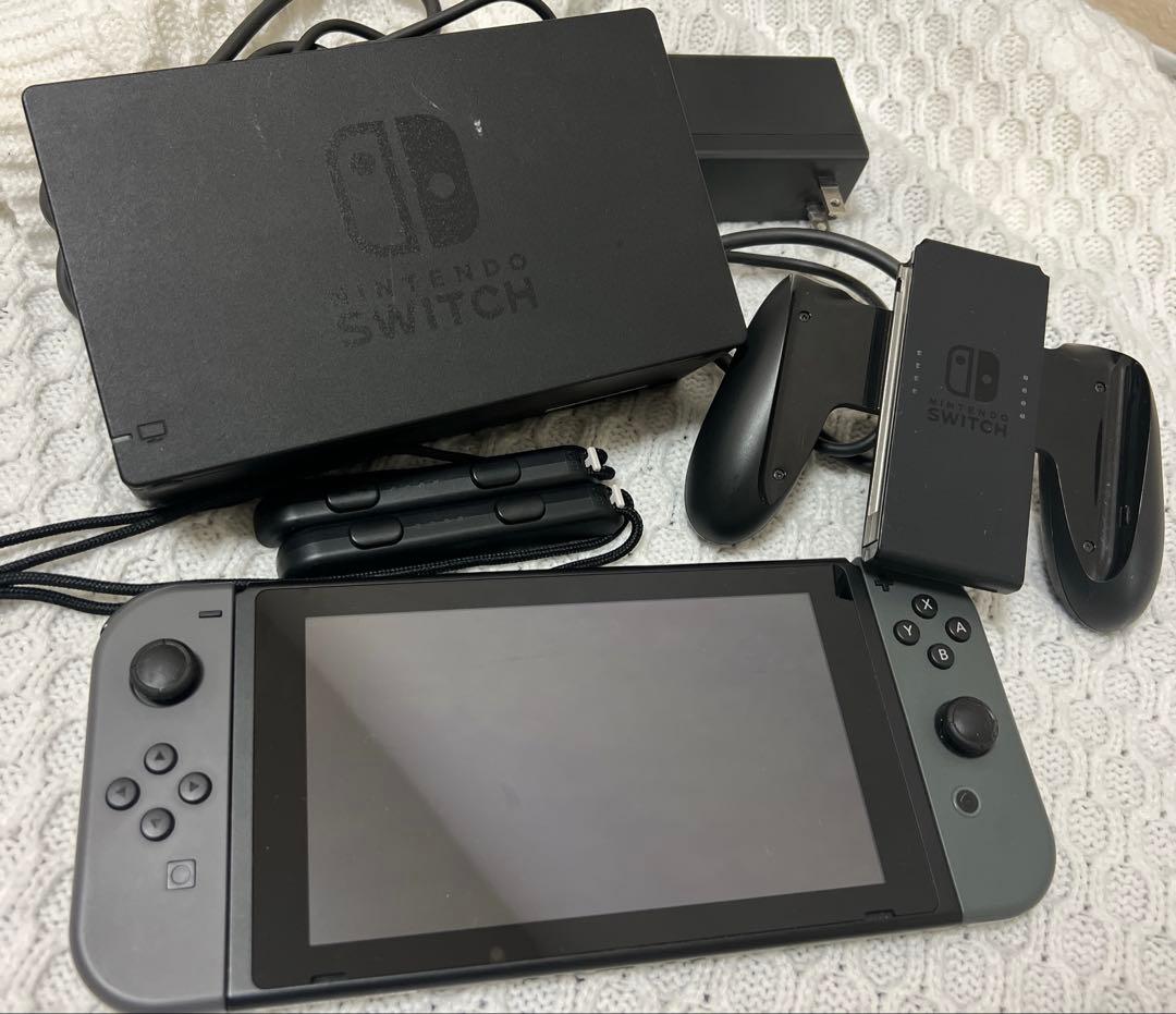 Switchグレー 動作OK／フルセット！早い者勝ち