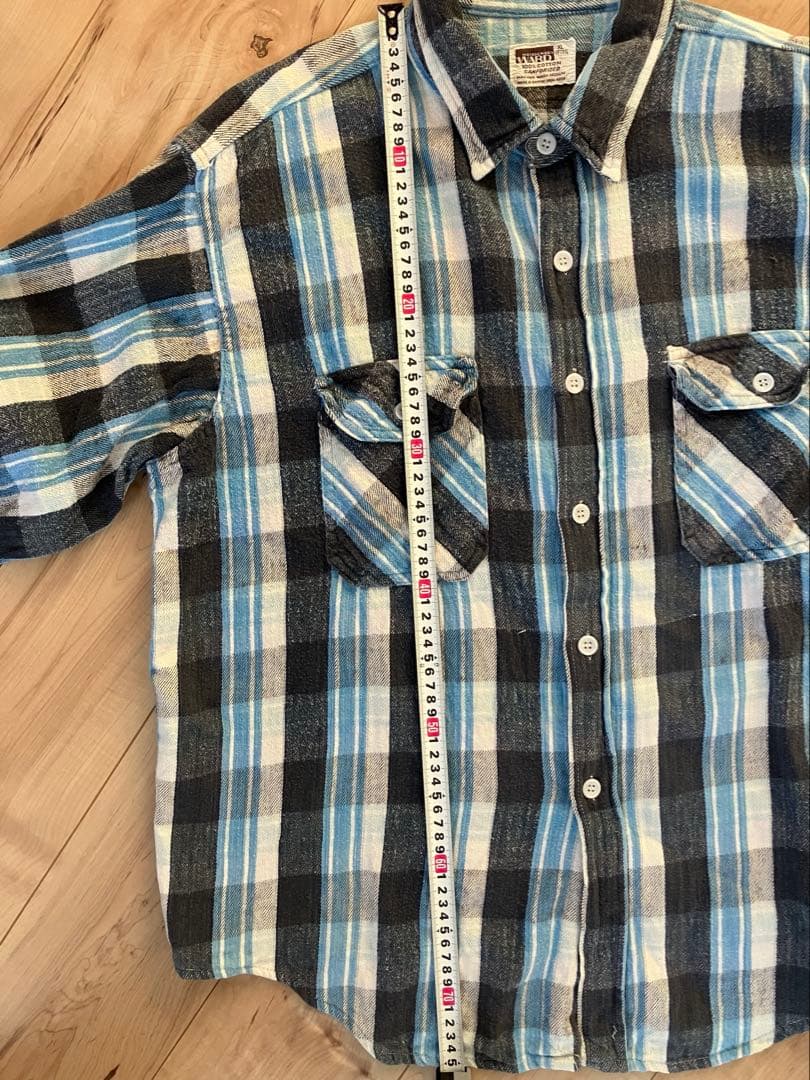 60s MONTGOMERY WARD モンゴメリーワード ネルシャツ XL