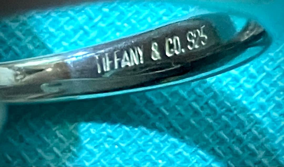 ティファニーTiffany オープンウェーブリング 13号 美品