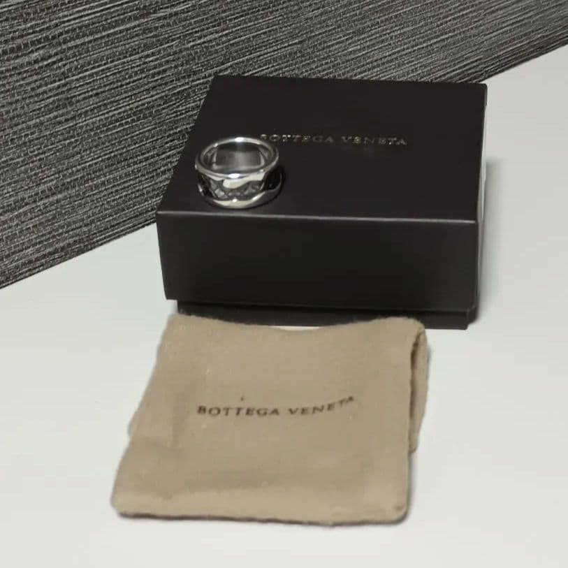 BOTTEGA VENETA　リング 指輪 12号 SV925 シルバー