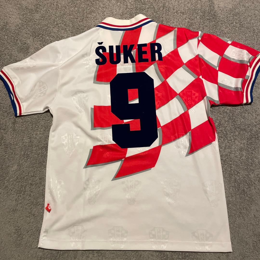 1998ワールドカップ3位 得点王 クロアチア代表 スーケル#9