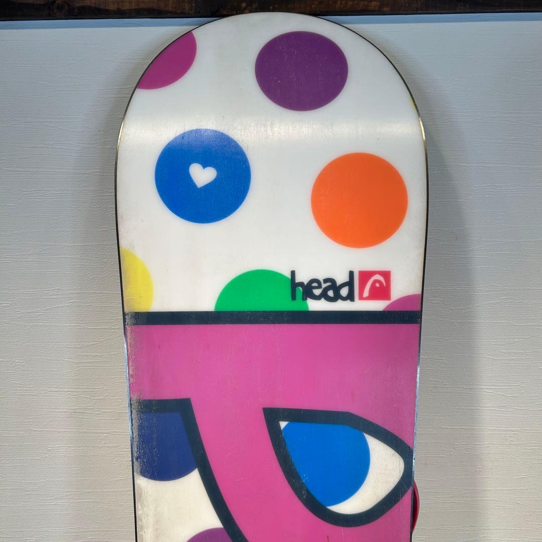 ◇美品◇ HEAD PEARL FLOCKA 138cm ロッカー スノーボード