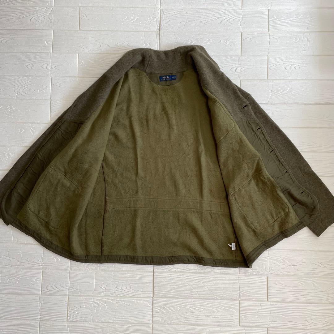 POLO RALPH LAUREN ショールカラー カーディガン ジャケット 緑