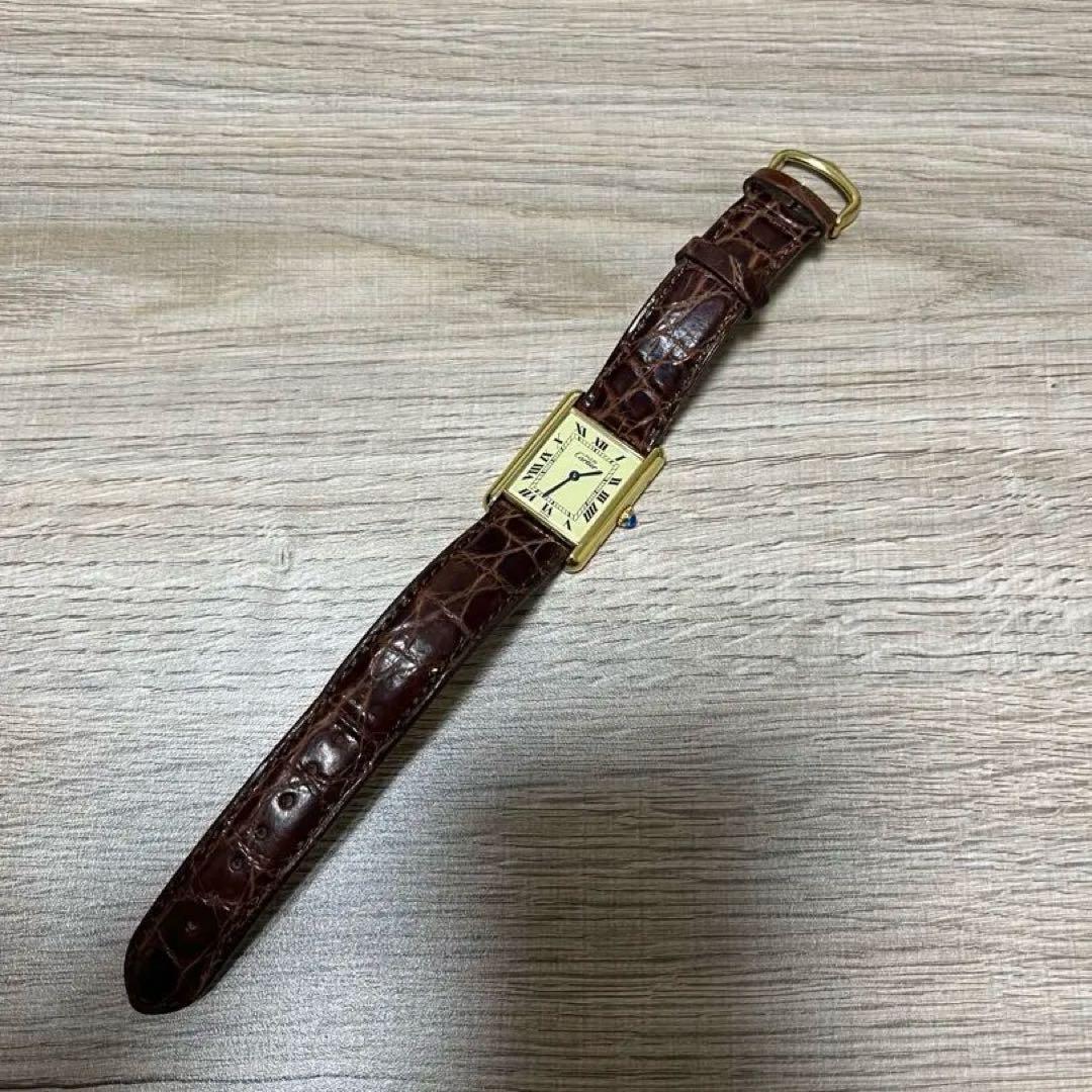 Cartier カルティエ マストタンク LM ヴェルメイユ