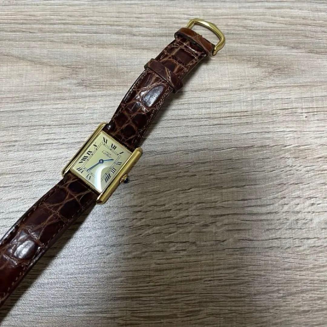 Cartier カルティエ マストタンク LM ヴェルメイユ