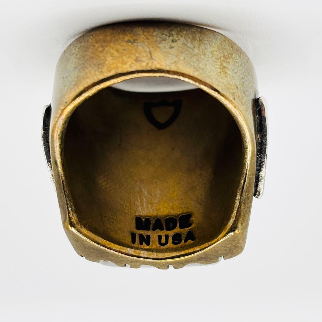 17号 HTC エイチティーシー メキシカンリング クラウンエンブレム ゴールド