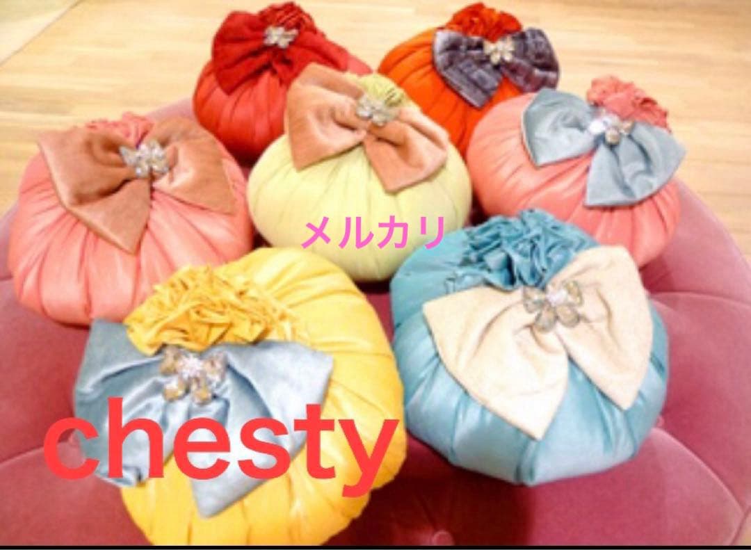 chesty ビジューリボンクッション 神戸onlyshop チェスティ