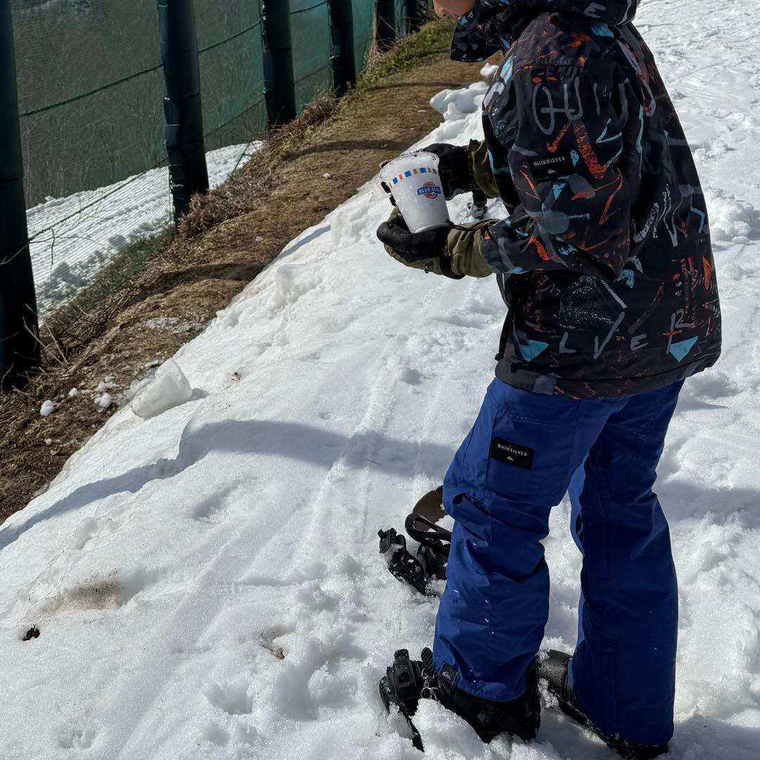 Quiksilver スノーボードウェア 上下セット　10／M