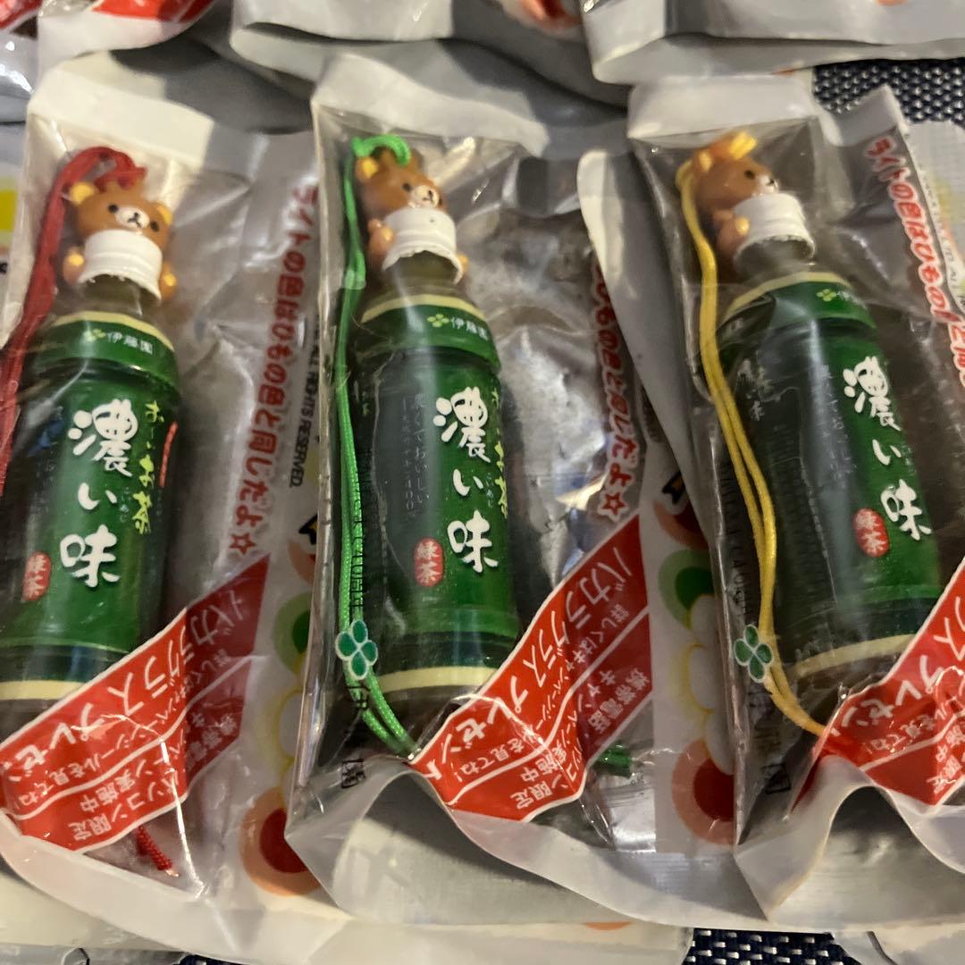 リラックマ おーいお茶　伊藤園　ストラップ セット　セミコンプ