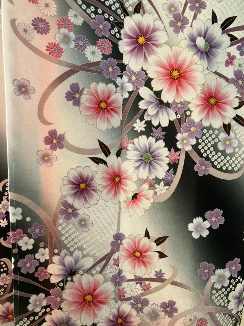 七五三　正絹　四つ身祝い着