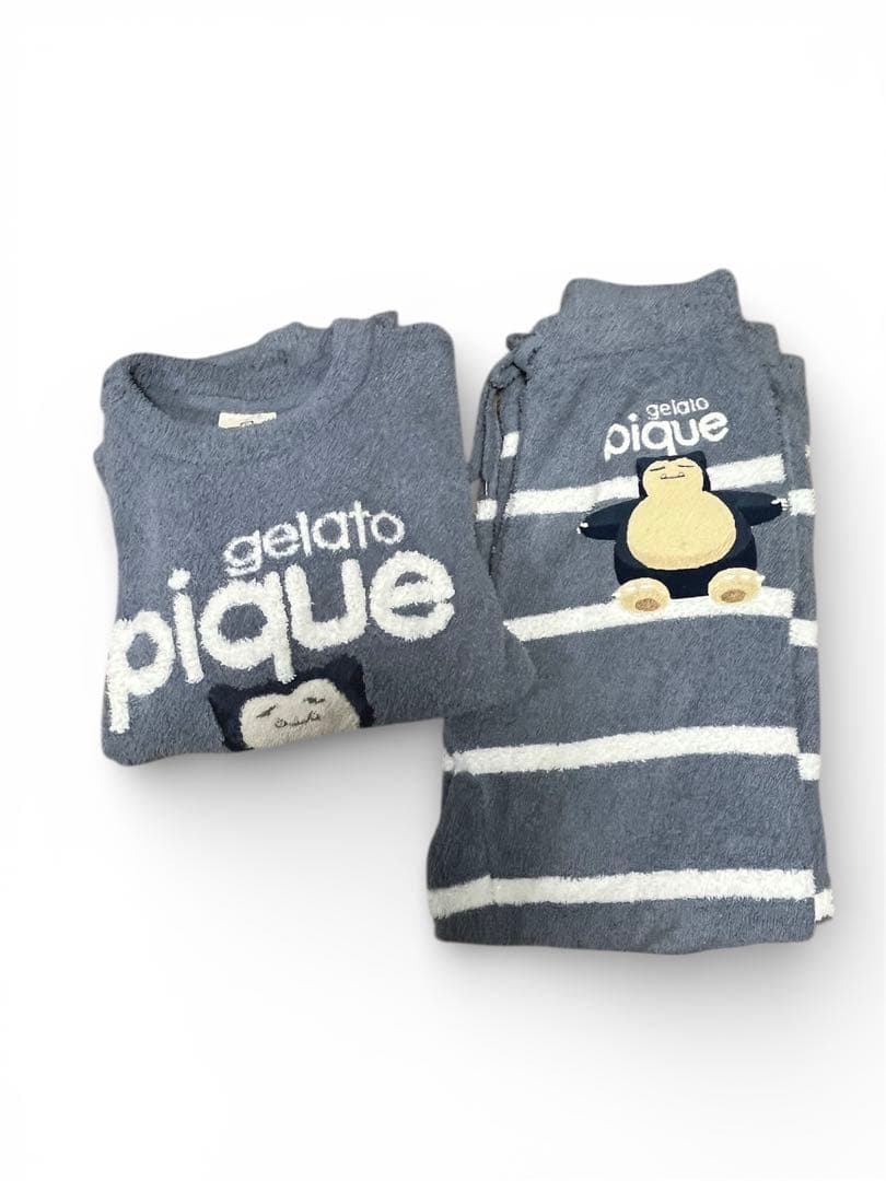 ジェラートピケ　ジェラピケ　カビゴン　上下セット　ポケモン　週末価格