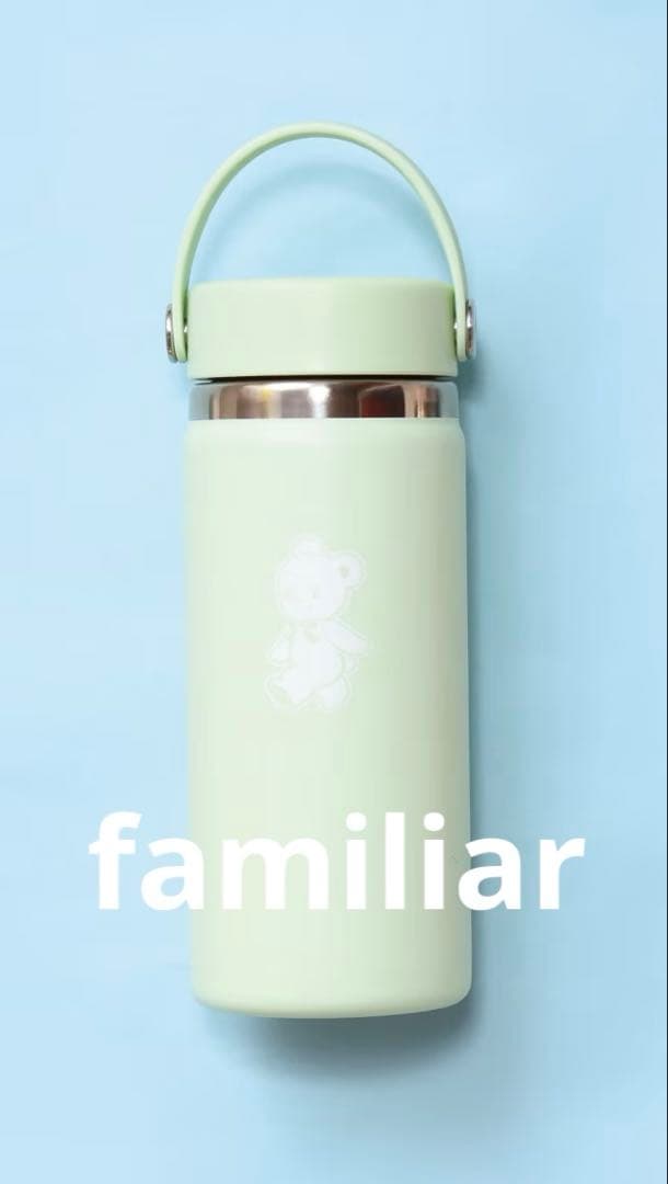 ファミリアデザインのハイドロフラスク ステンレスボトル473ml ※紙袋付