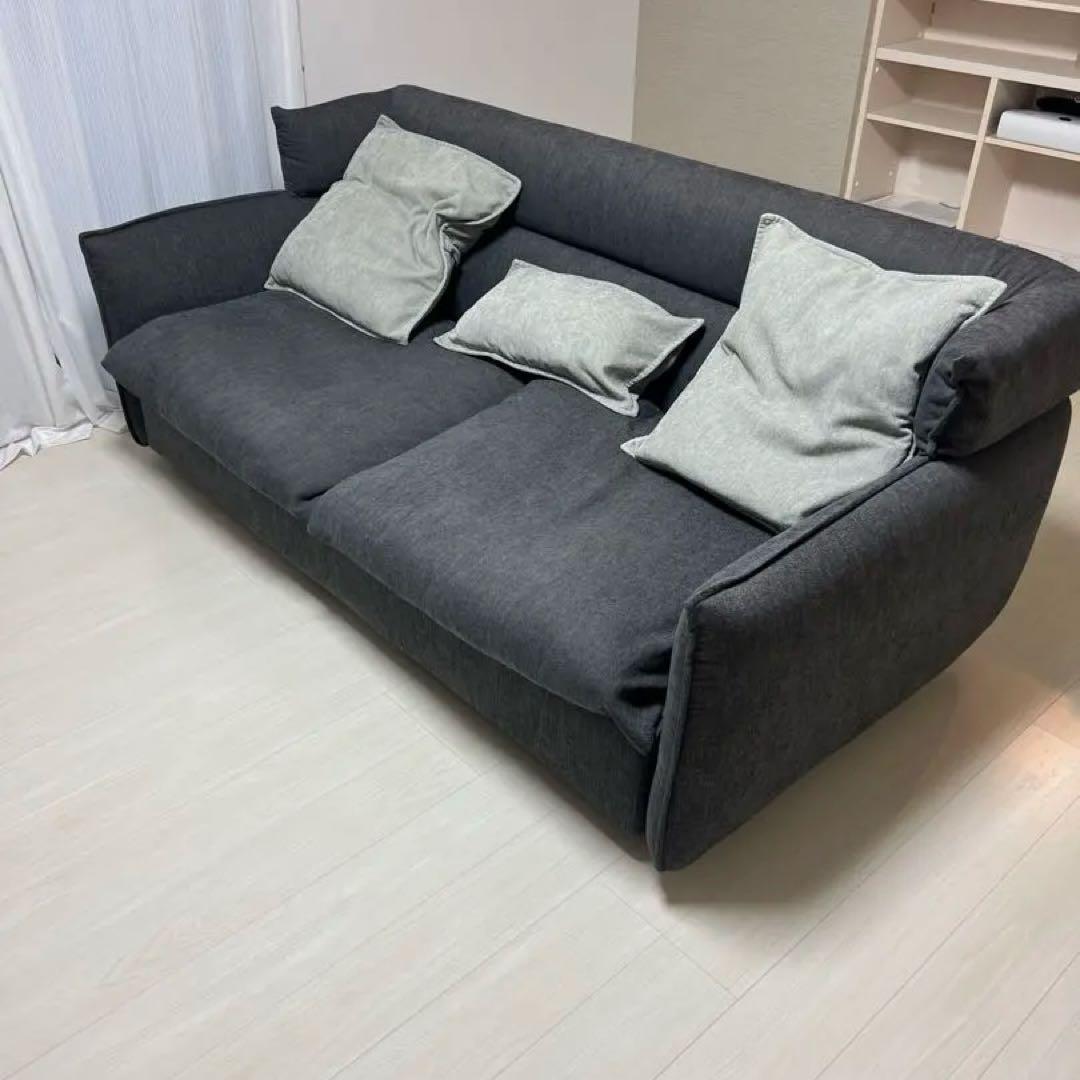 送料込★ニトリ ソフティーナ ソファ 3人掛けNITORI