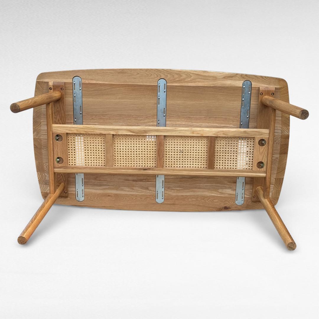 美品 UNICO SOLK ダイニングテーブル W140 オーク