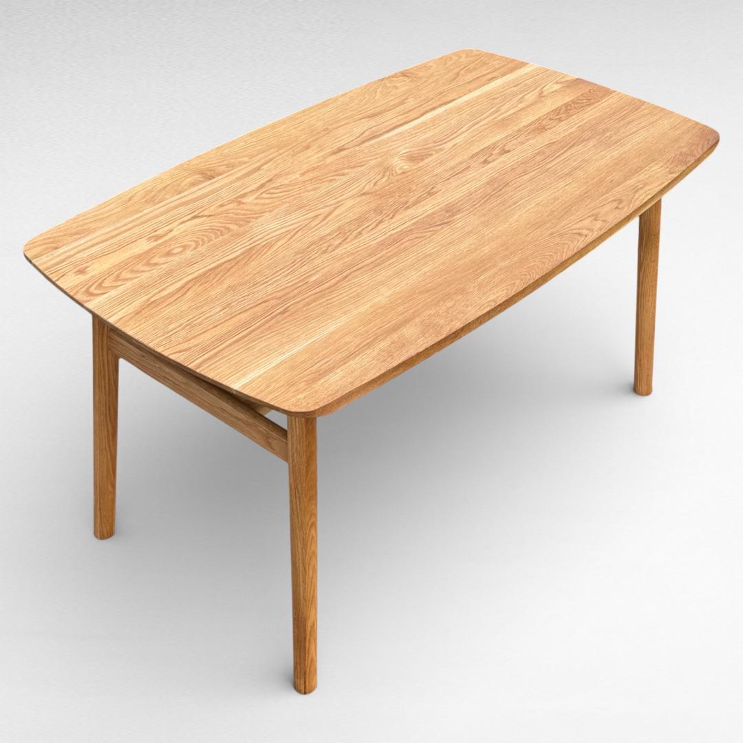美品 UNICO SOLK ダイニングテーブル W140 オーク
