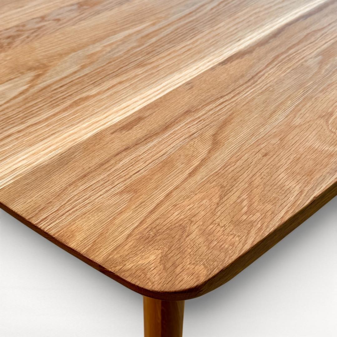 美品 UNICO SOLK ダイニングテーブル W140 オーク
