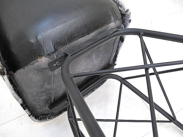 スペイン ムエブレス マリエタ ハラコ張りチェア サイドチェア